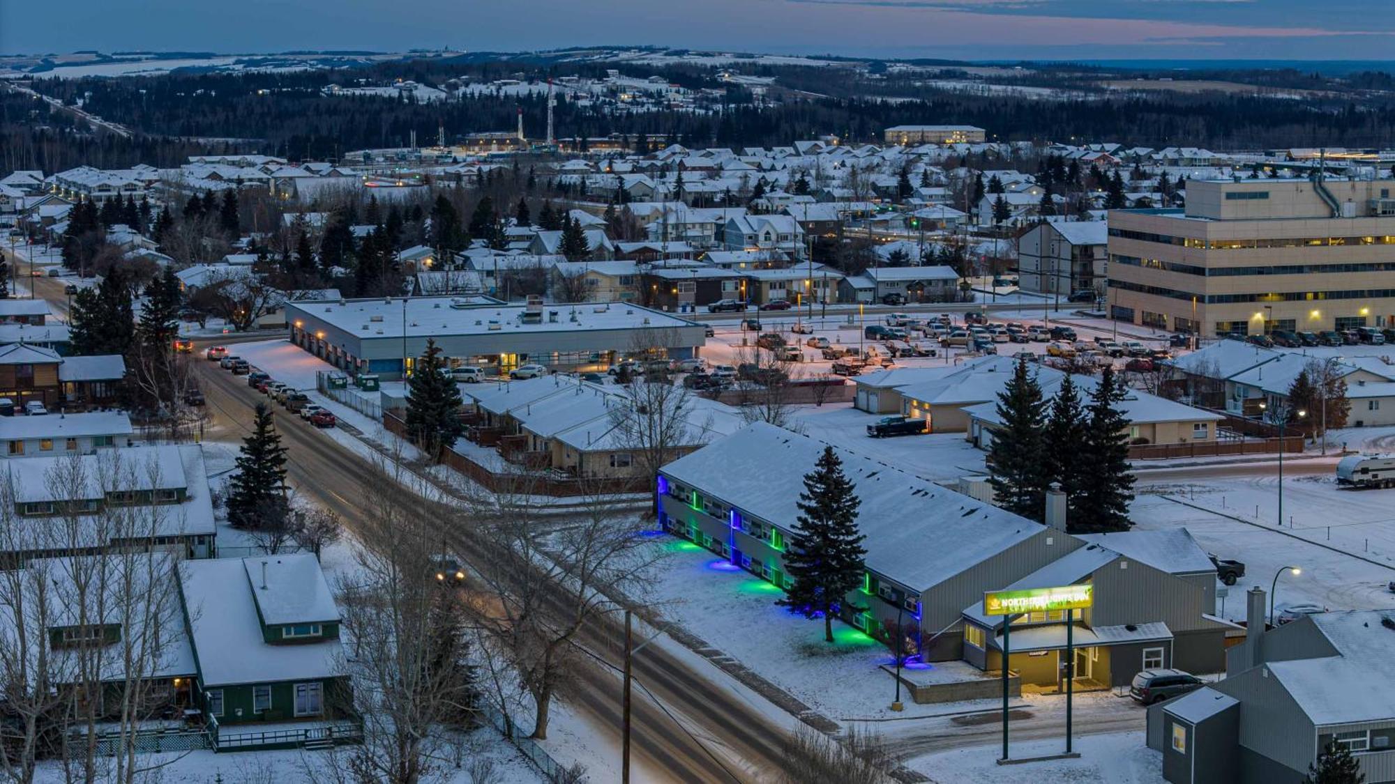 Northern Lights Inn Fort St. John Buitenkant foto