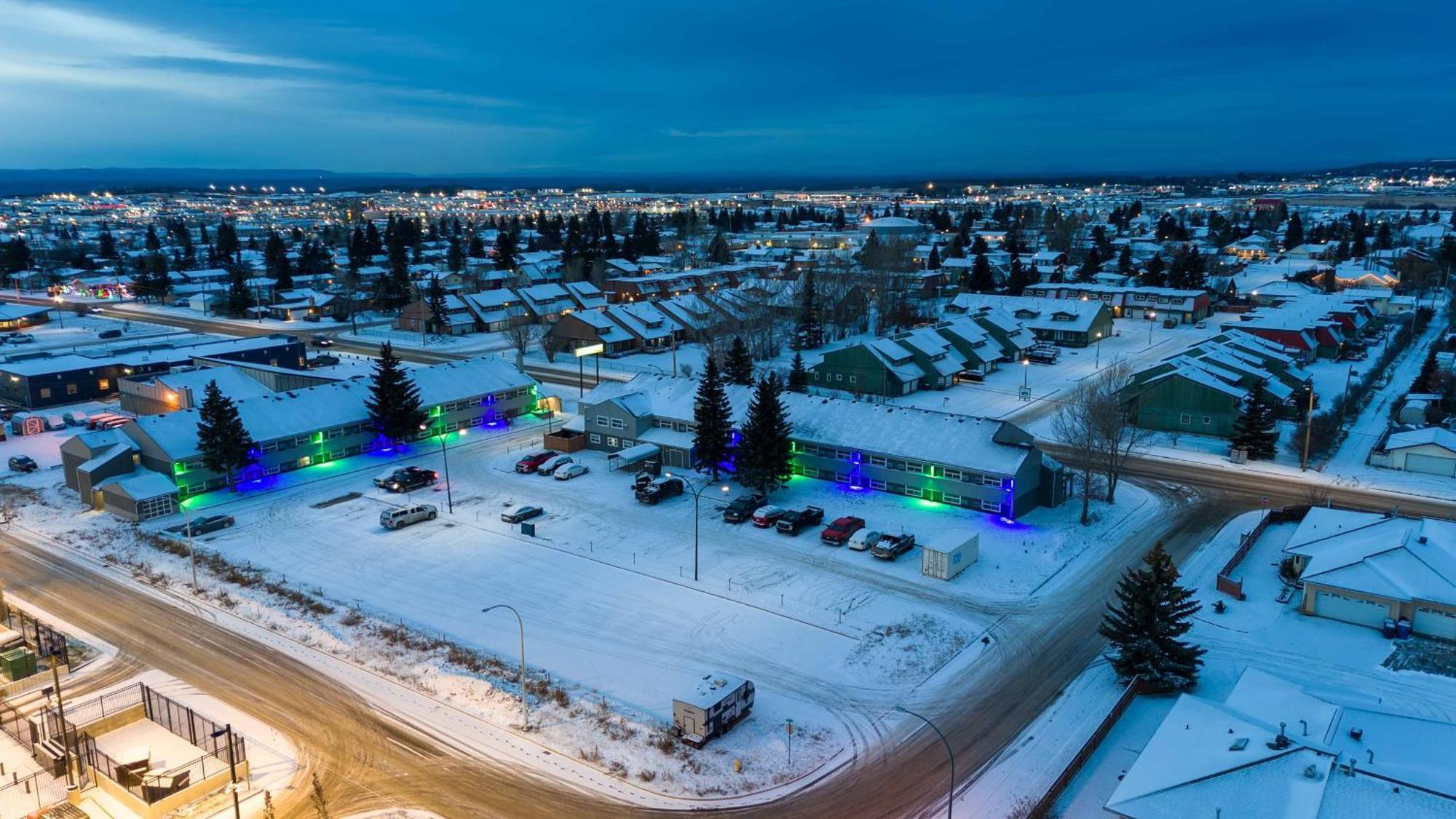 Northern Lights Inn Fort St. John Buitenkant foto