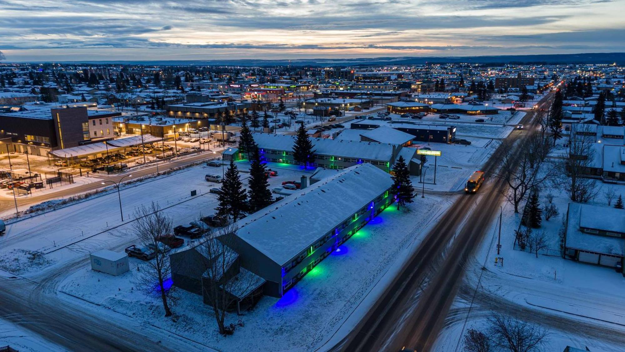 Northern Lights Inn Fort St. John Buitenkant foto