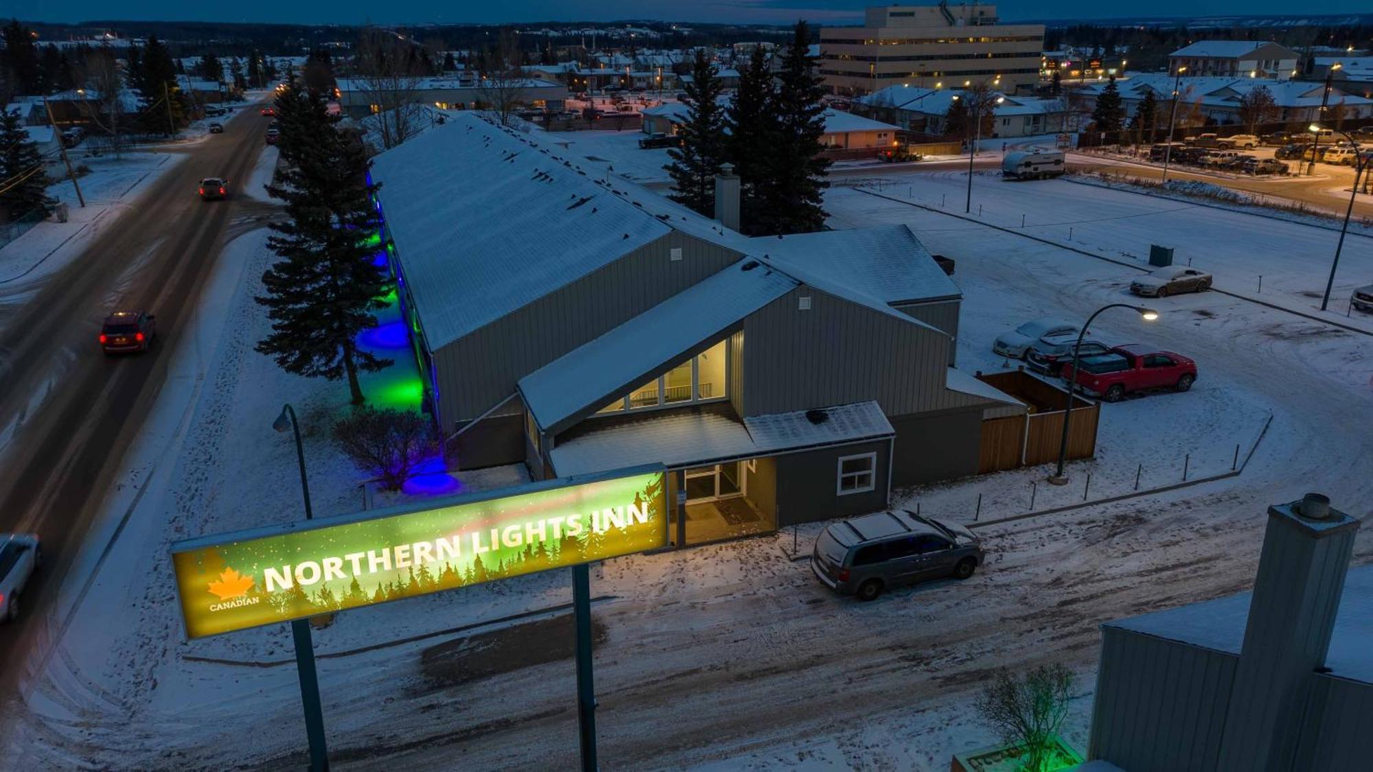 Northern Lights Inn Fort St. John Buitenkant foto