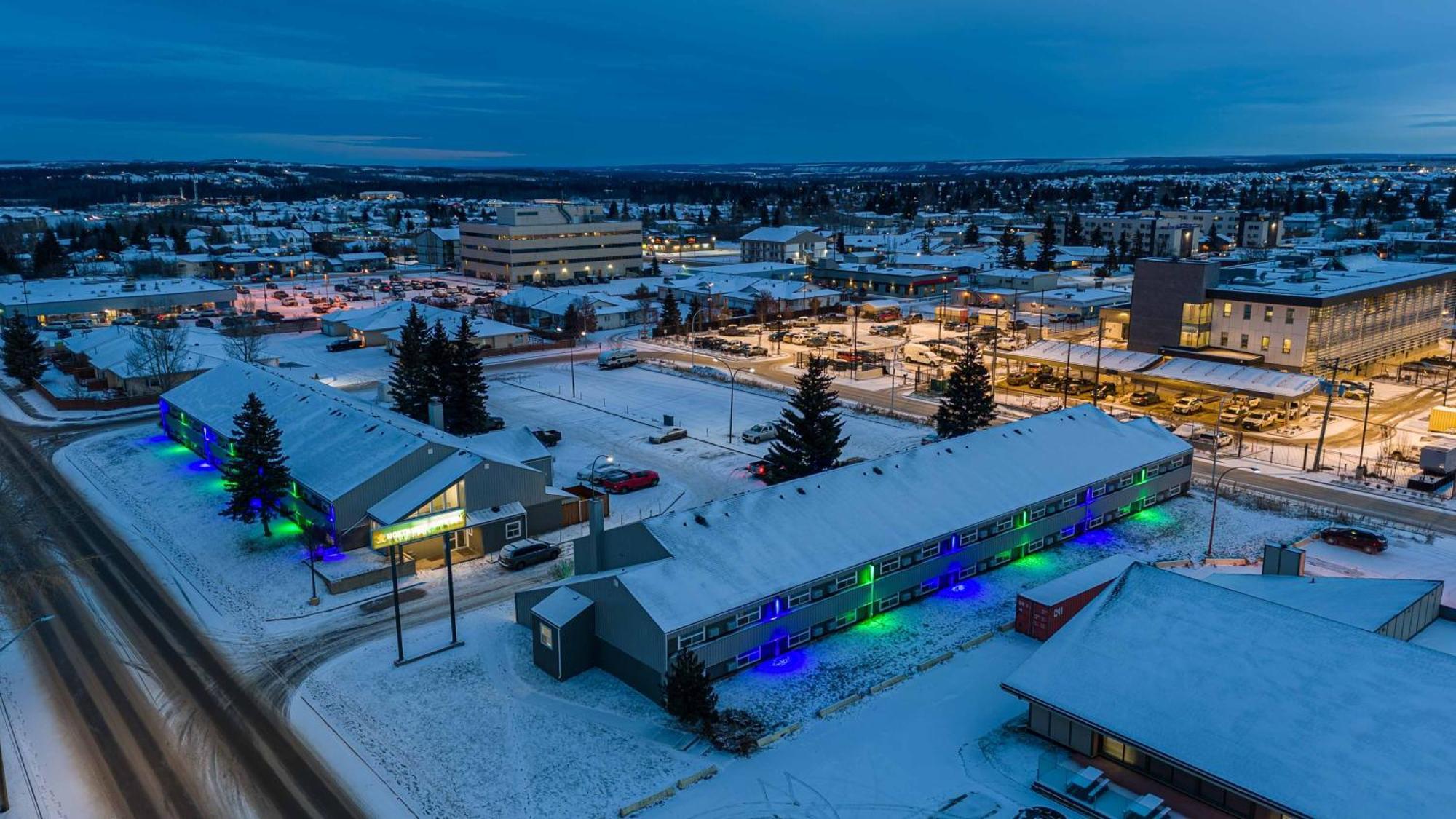 Northern Lights Inn Fort St. John Buitenkant foto